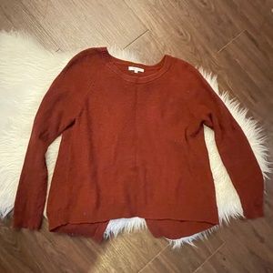 Madewell Split Back Sweater